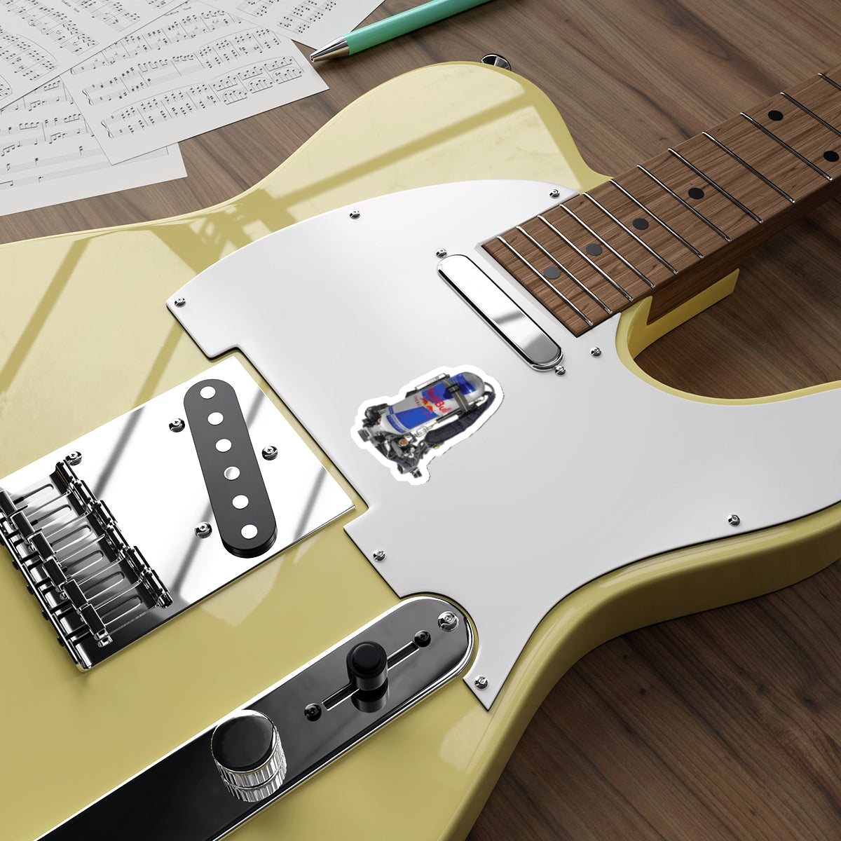 Redbull Scott Wire Die-Cut Stickers