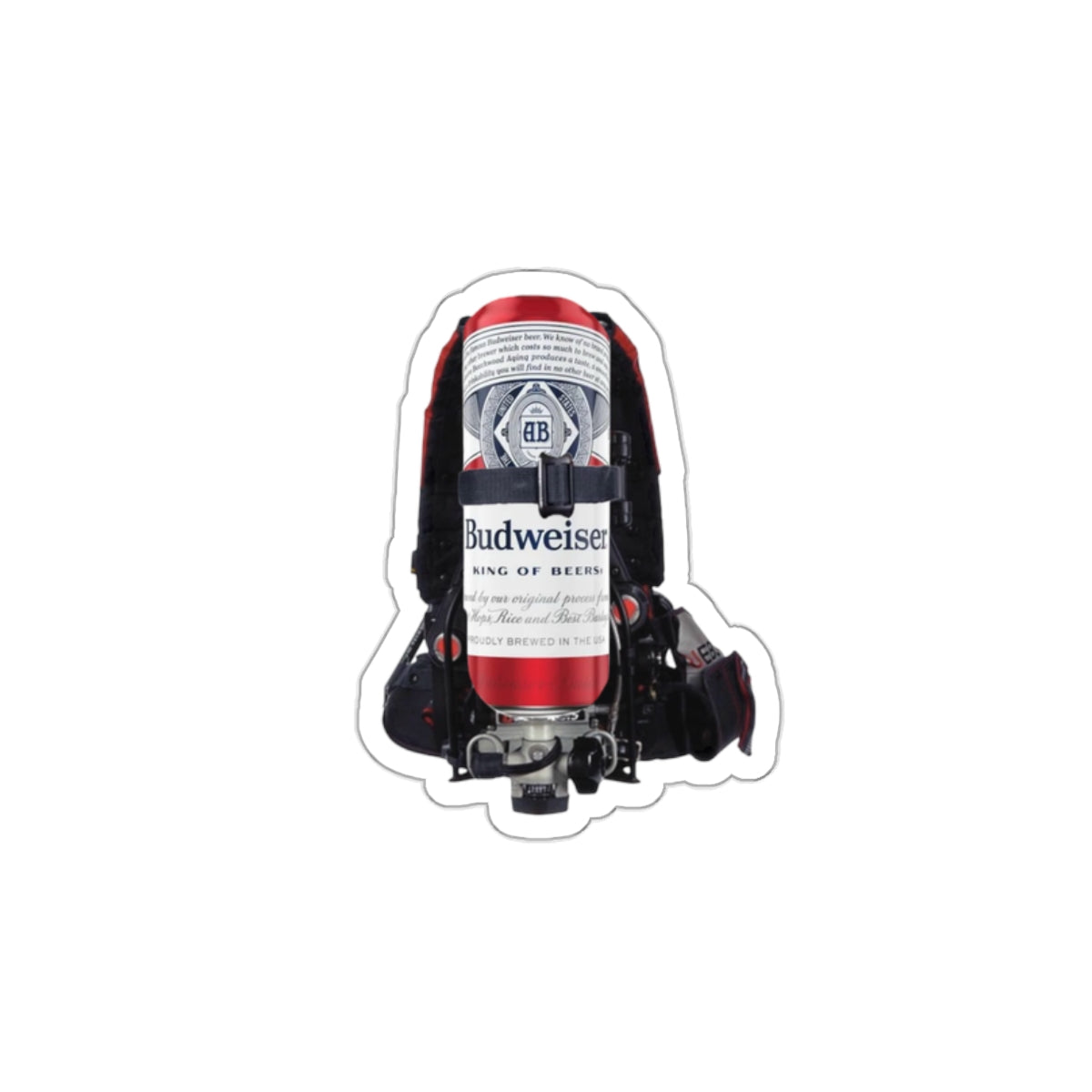 Budweiser Scott X3 Sticker