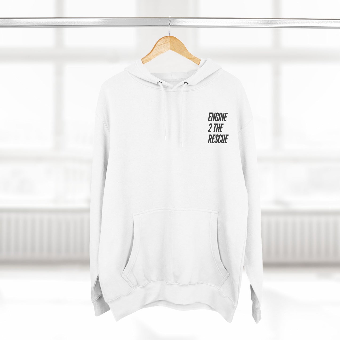 Shorsey Three-Panel Fleece Hoodie