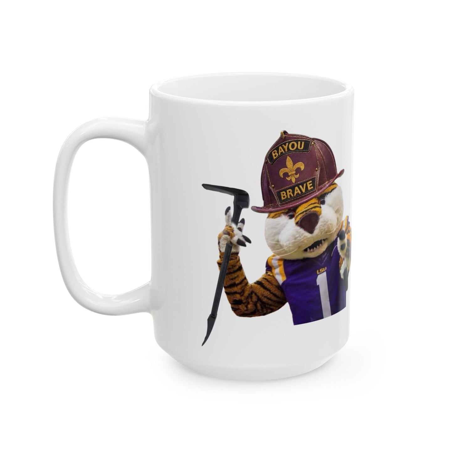LSU Clemson Tears Ceramic Mug, (11oz, 15oz)