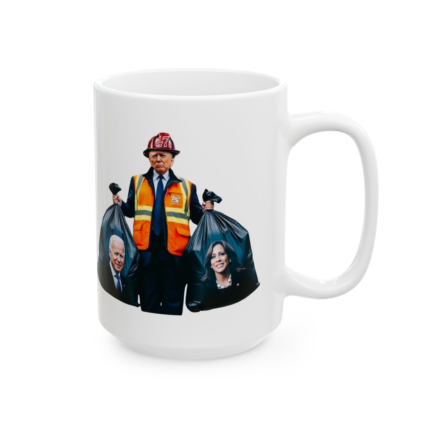 Taking out the trash! Ceramic Mug, (11oz, 15oz)