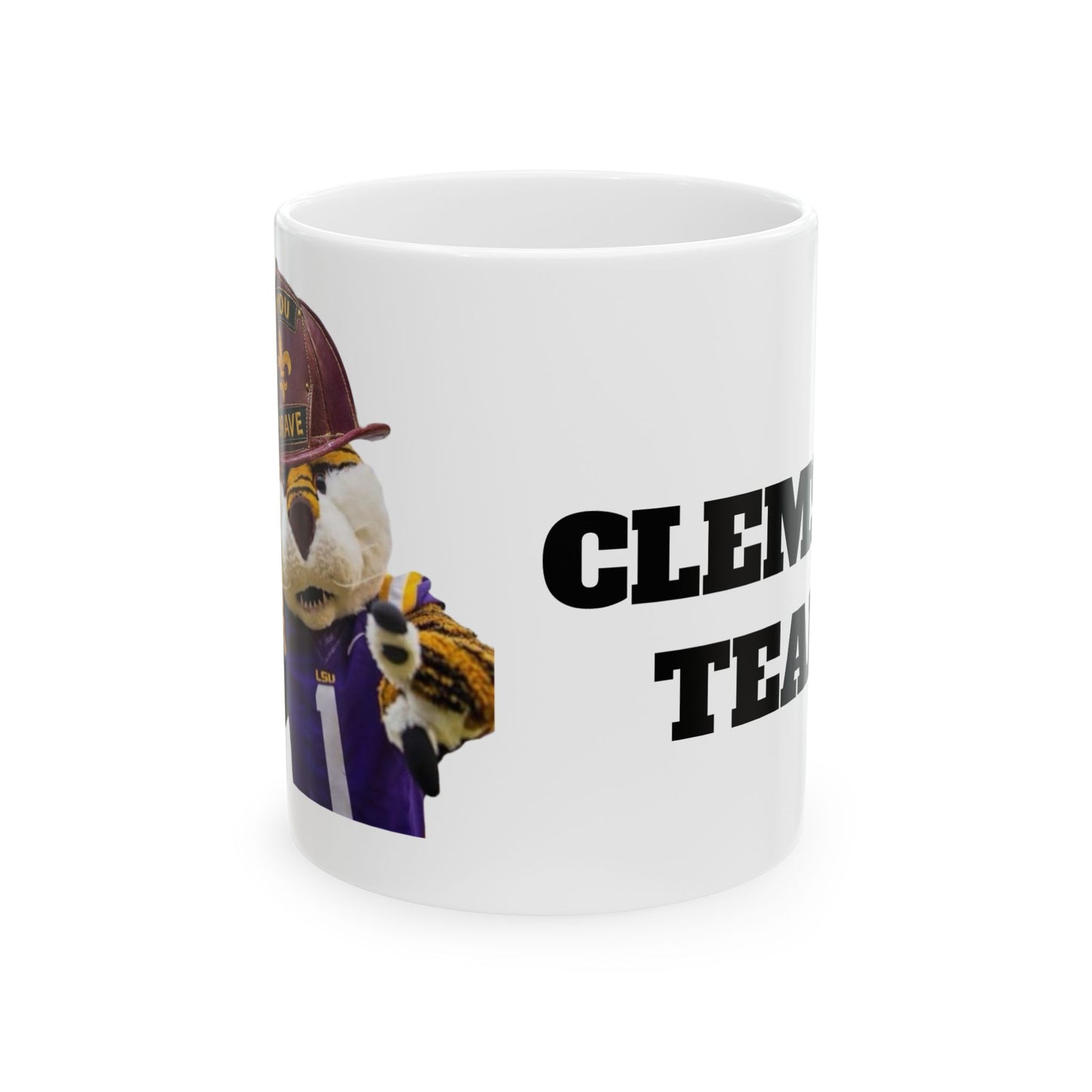 LSU Clemson Tears Ceramic Mug, (11oz, 15oz)
