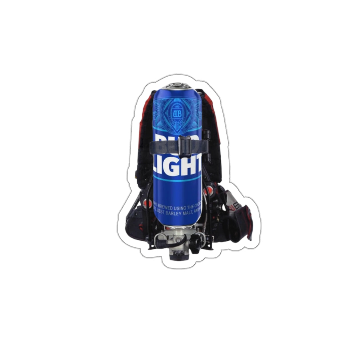 Bud Light Scott X3 Sticker