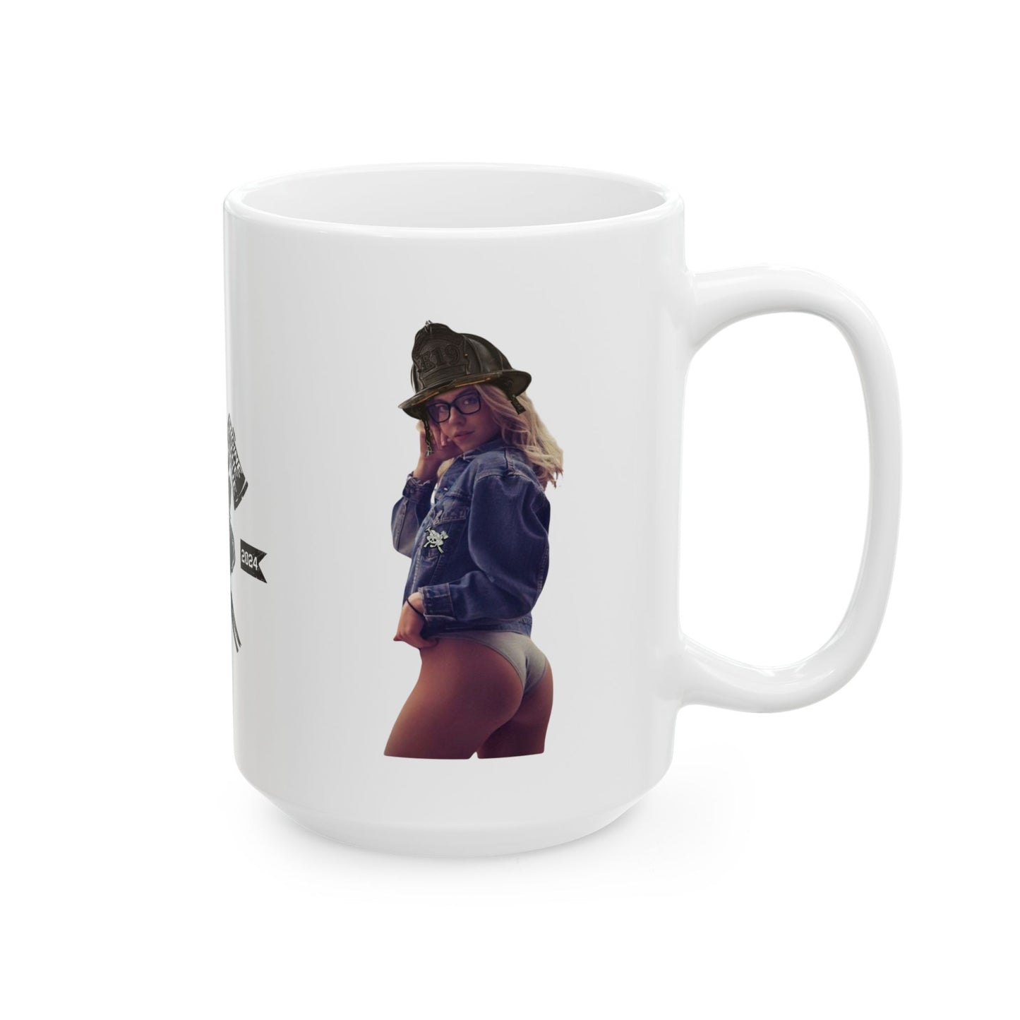 Glasses Ceramic Mug, (11oz, 15oz)