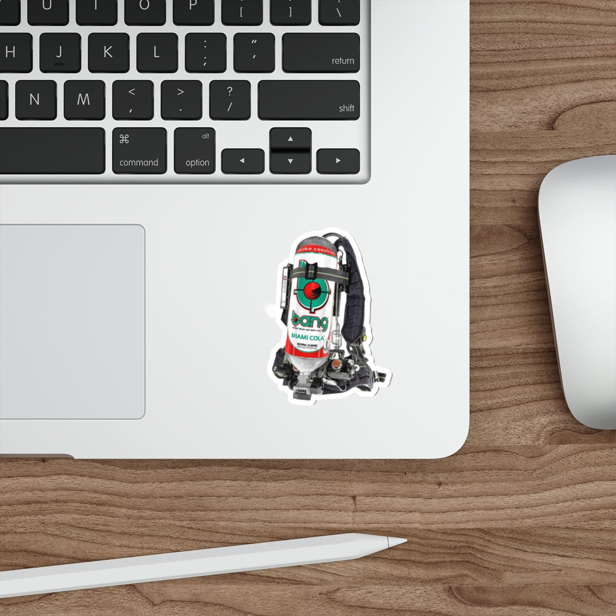 Miami Cola Scott Wire Frame Die-Cut Stickers