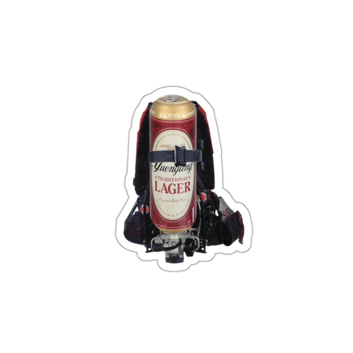 Yuengling Scott X3 Sticker