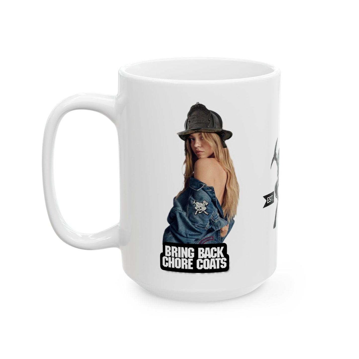 Bring back Chore Coats! Ceramic Mug, (11oz, 15oz)