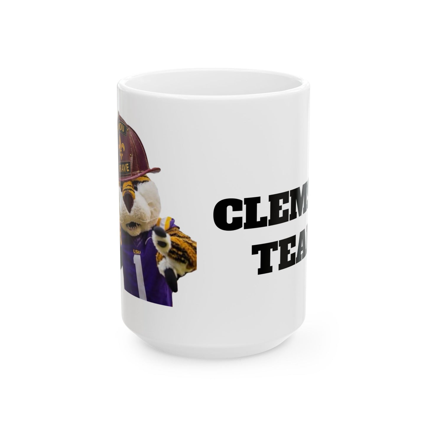 LSU Clemson Tears Ceramic Mug, (11oz, 15oz)