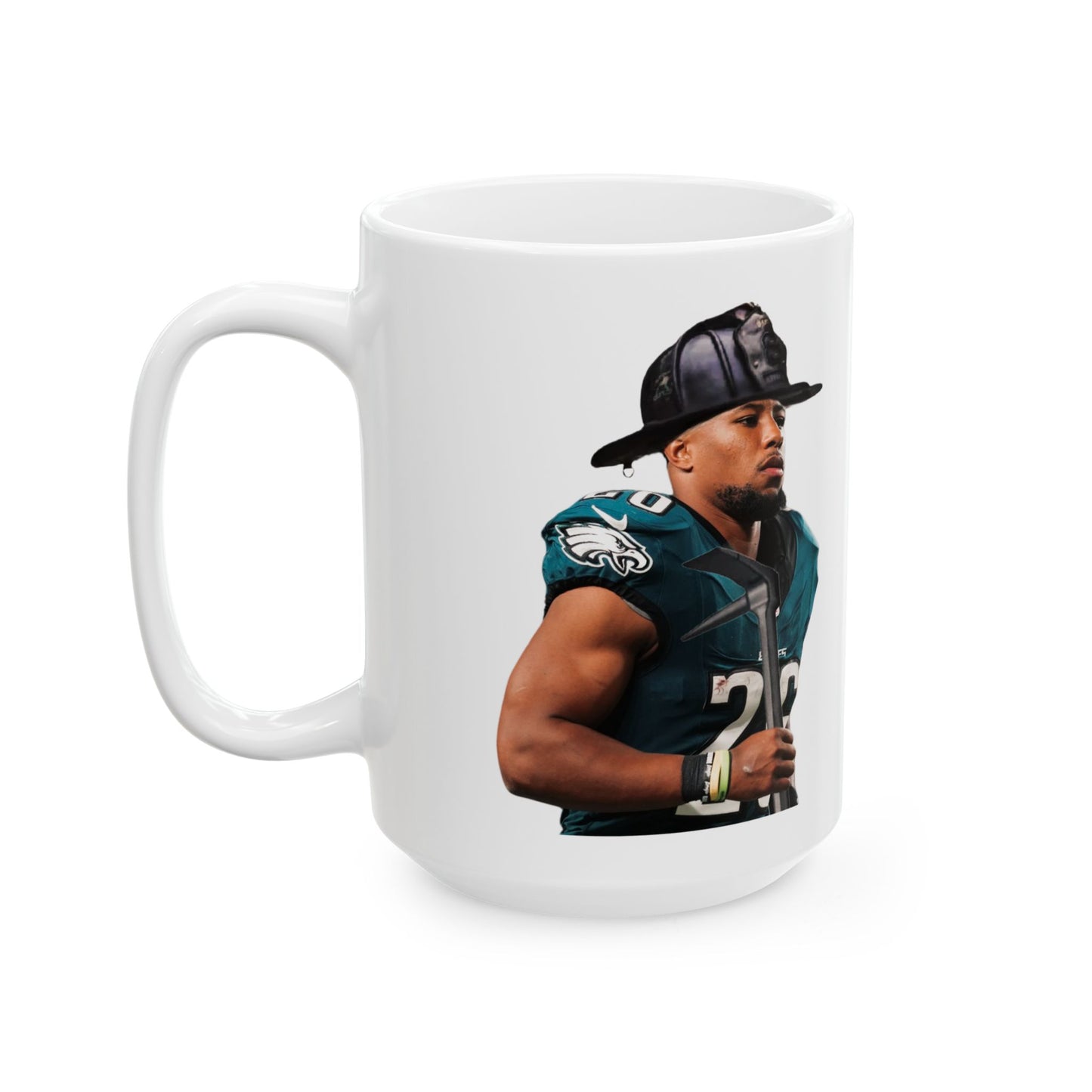 Saquon Ceramic Mug, (11oz, 15oz)