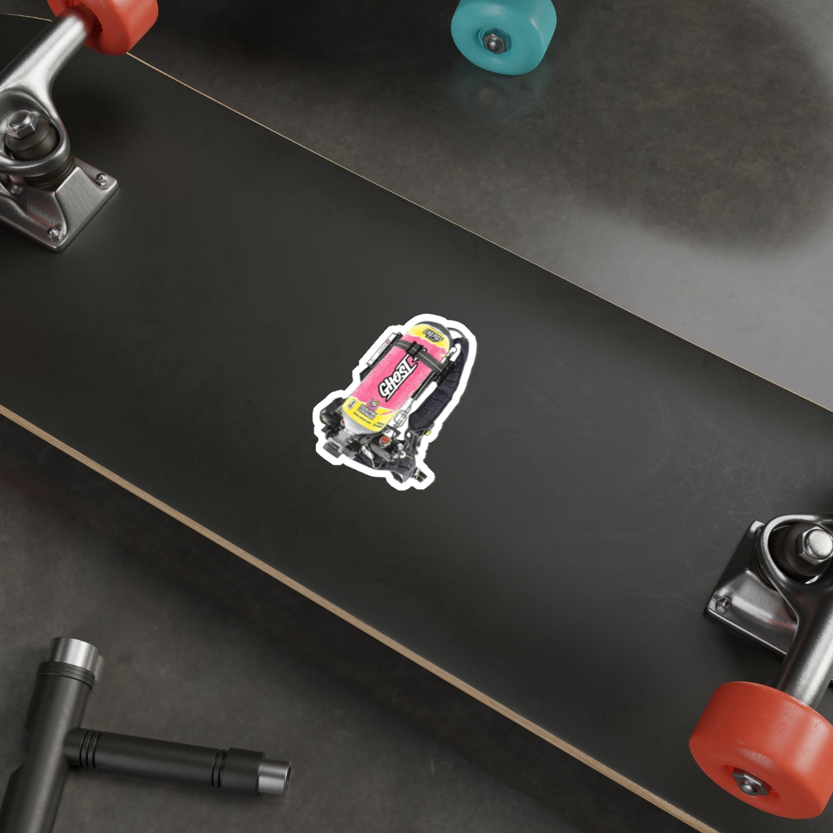 Ghost Sour Pink Lemonade Scott Wire Sticker