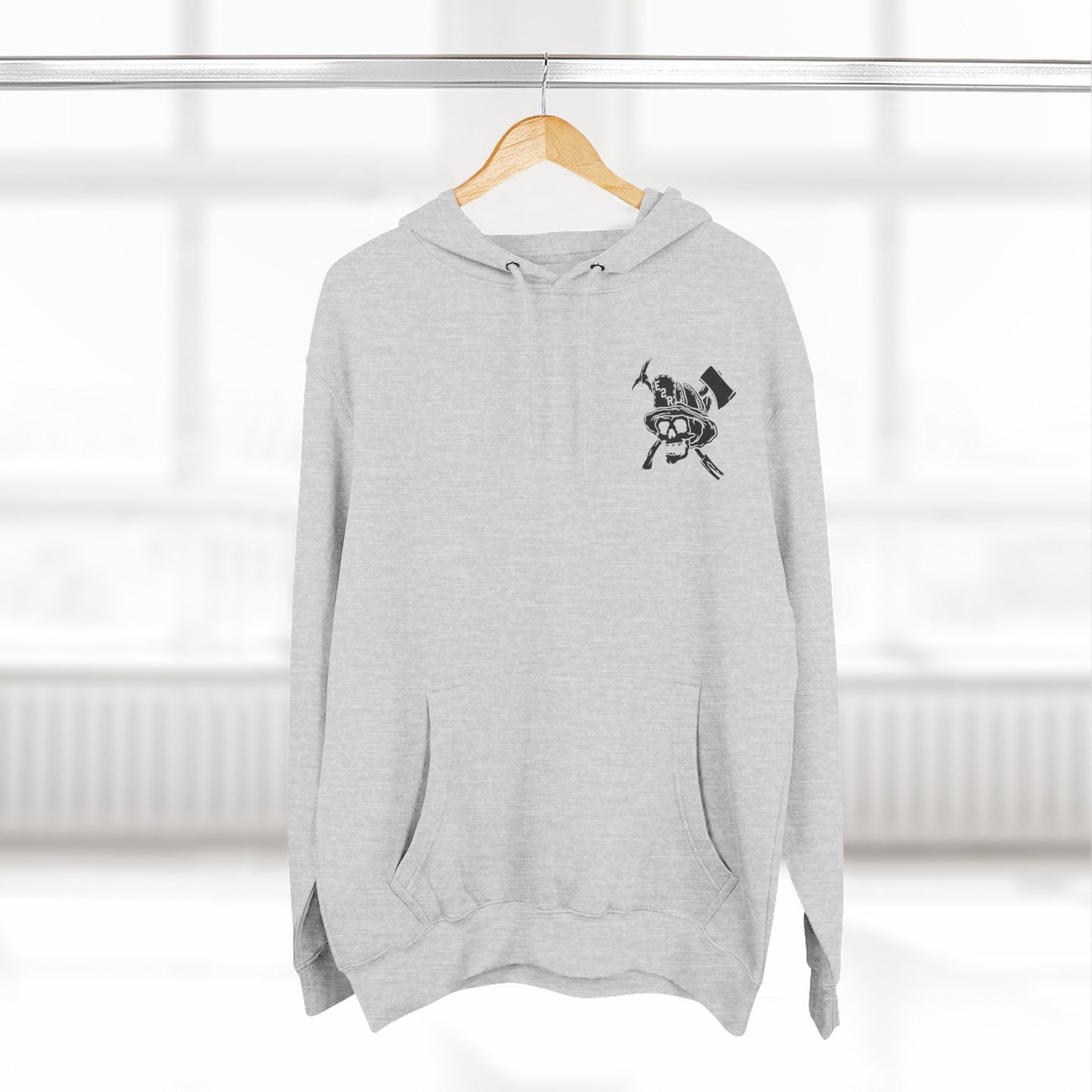 Rescue Co. Three-Panel Fleece Hoodie
