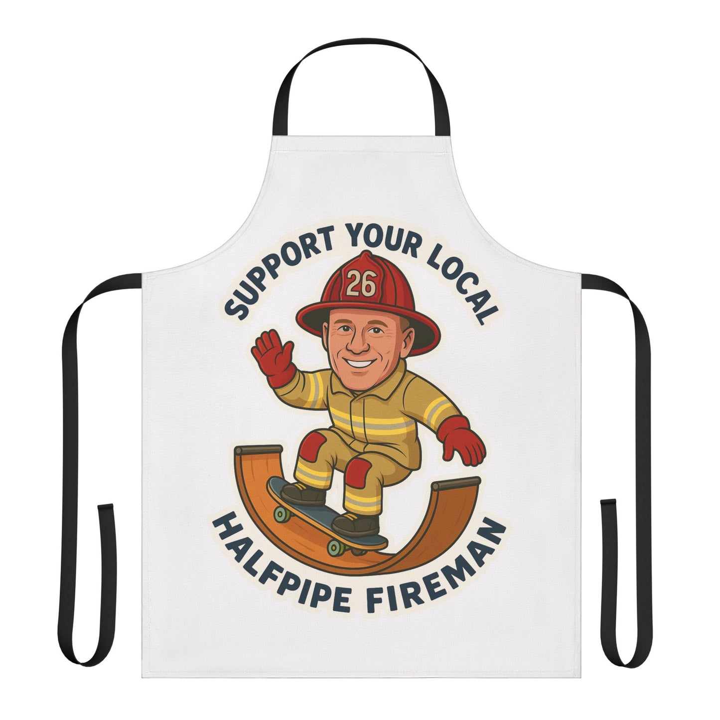 Bettis Apron, 5-Color Straps (AOP)