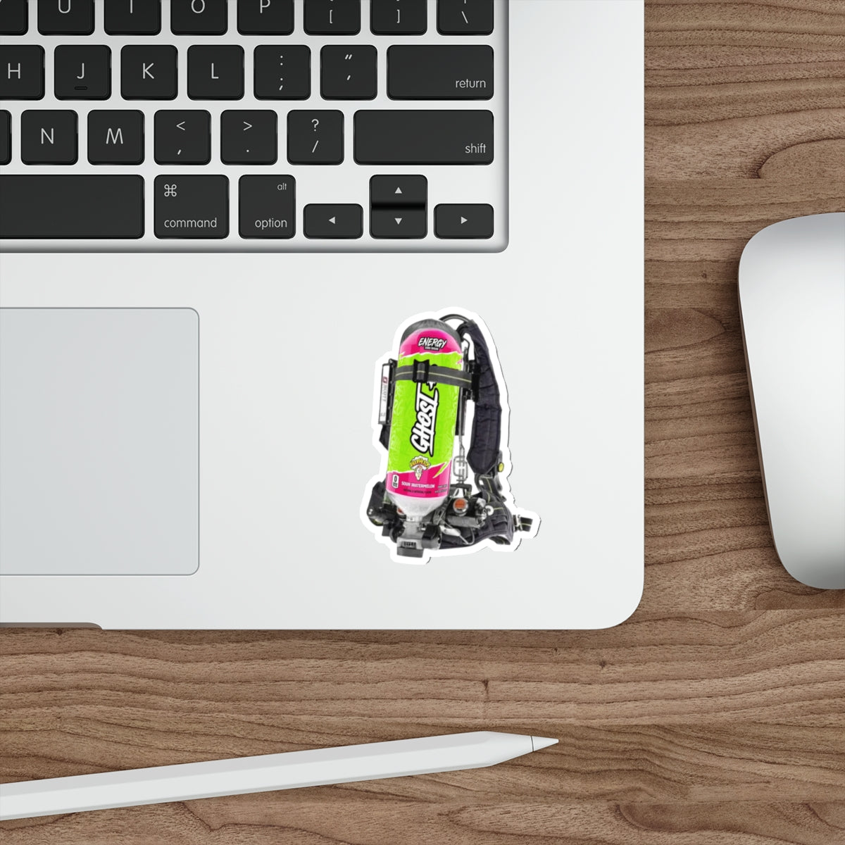 Warheads Sour Water Melon Scott Wire Die-Cut Stickers