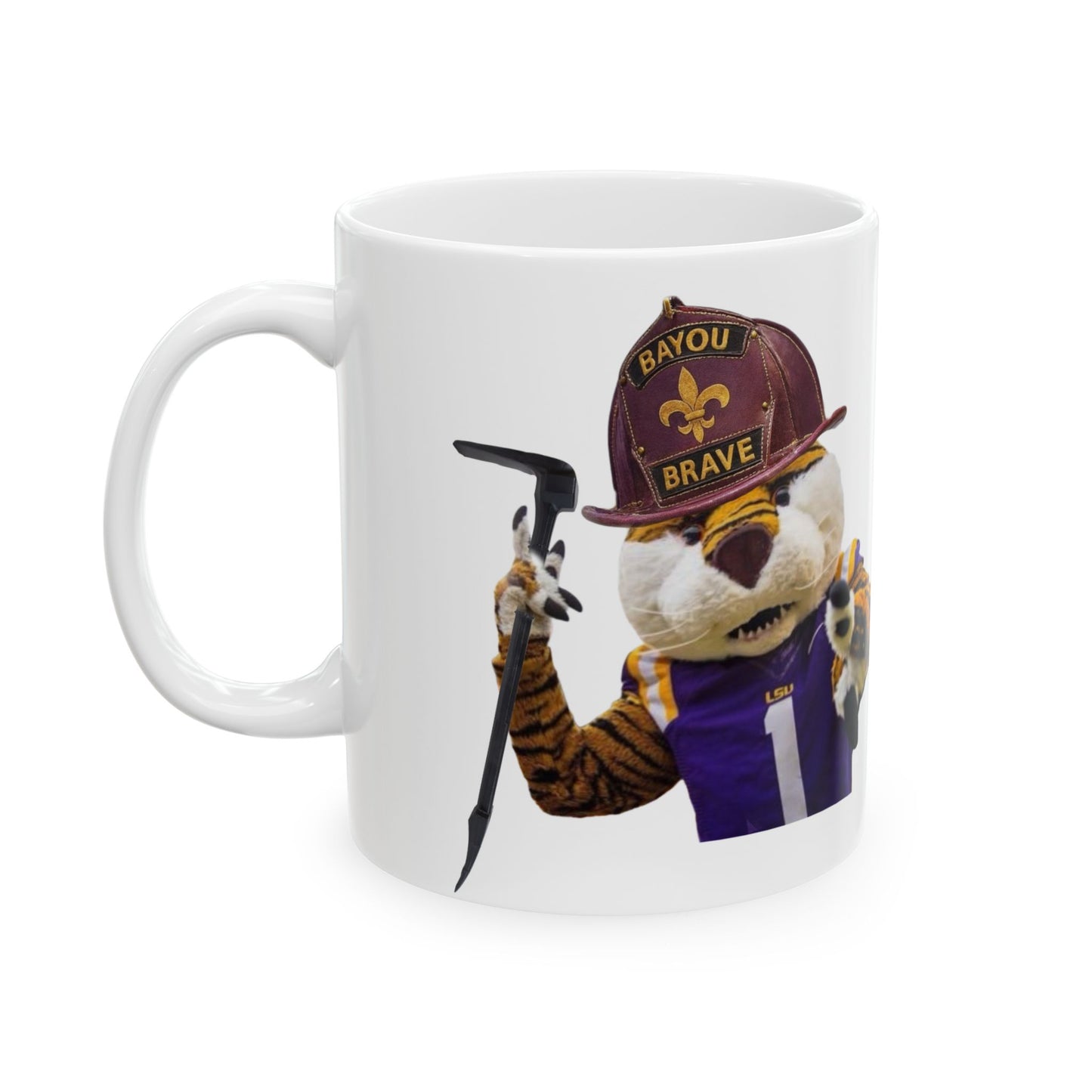 LSU Clemson Tears Ceramic Mug, (11oz, 15oz)
