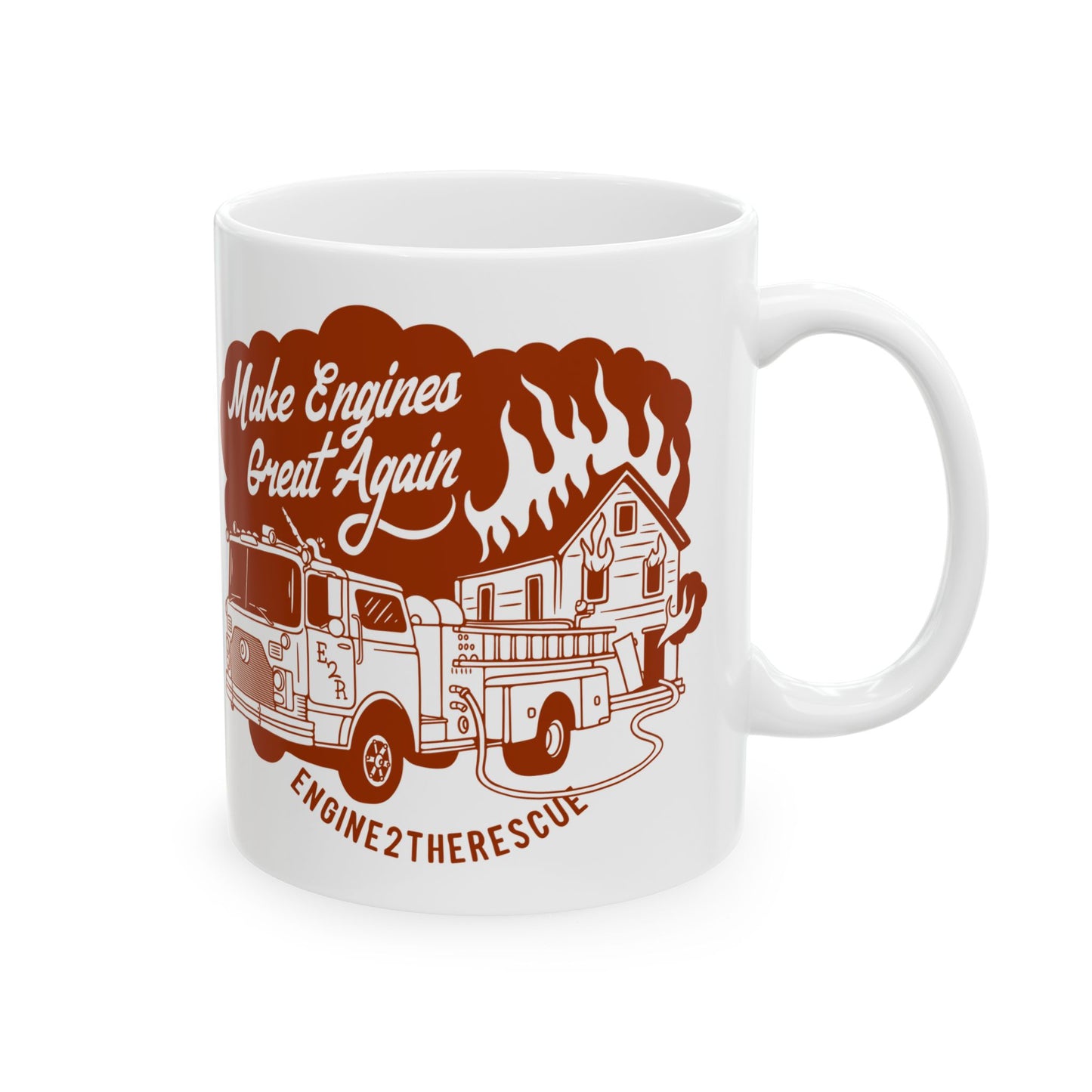 Make Engines Great Again! Ceramic Mug, (11oz, 15oz)