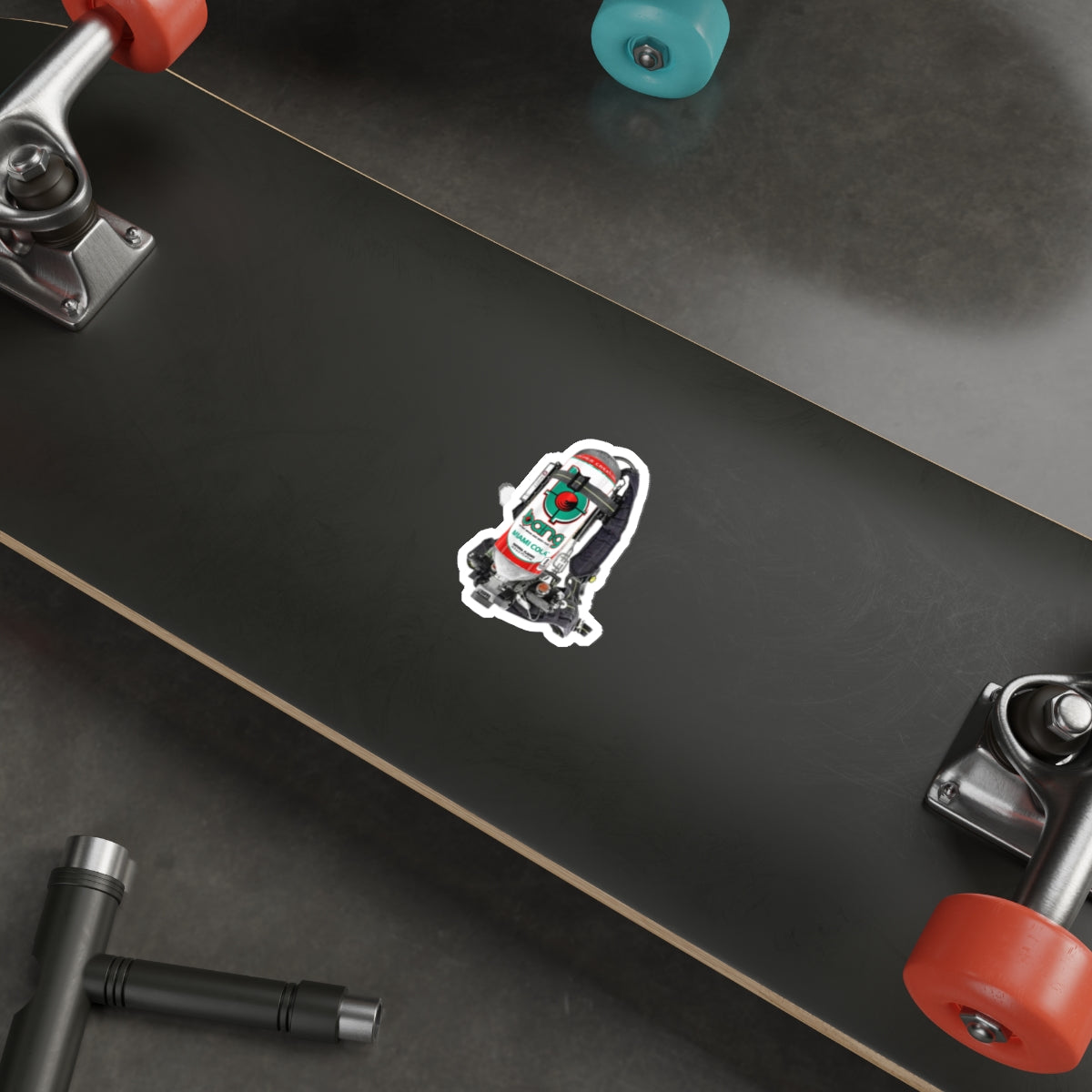 Miami Cola Scott Wire Frame Die-Cut Stickers