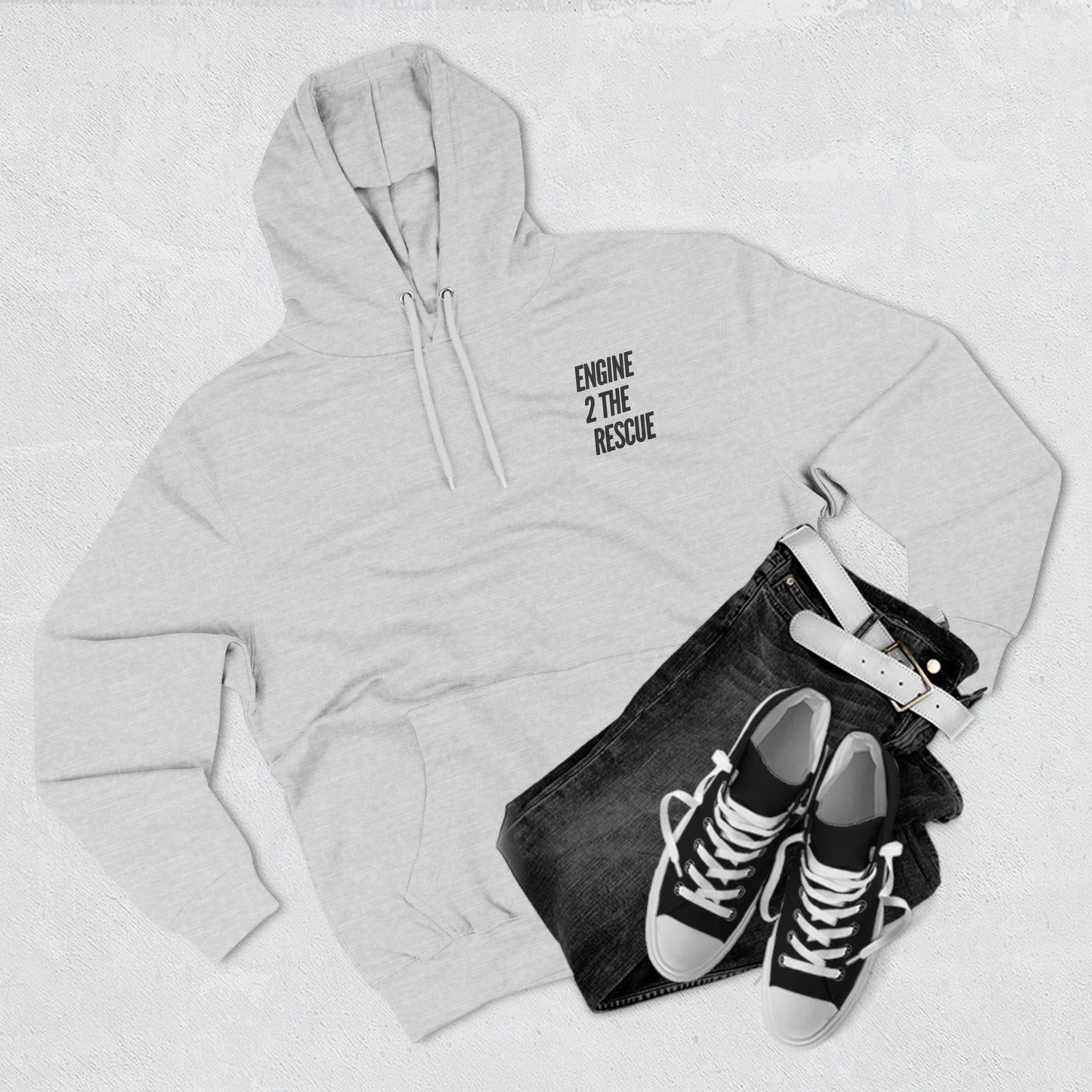 Shorsey Three-Panel Fleece Hoodie