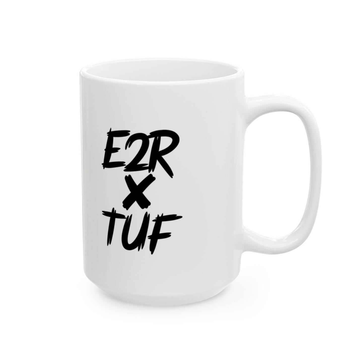 E2R x TUF Ceramic Mug, (11oz, 15oz)