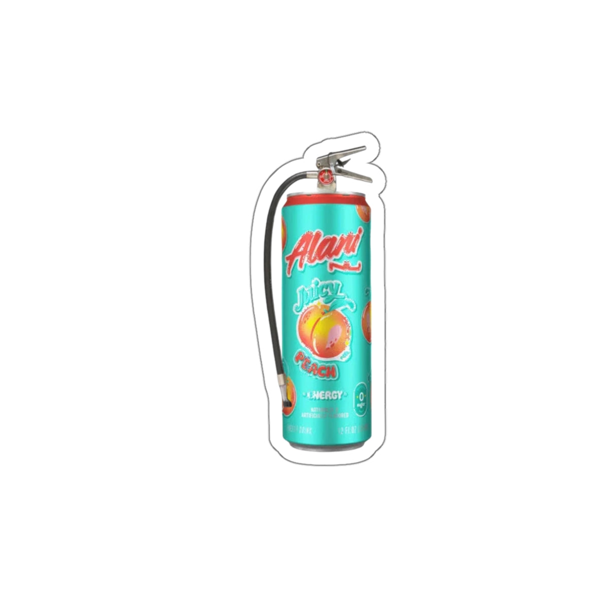 Alani Peach Sticker