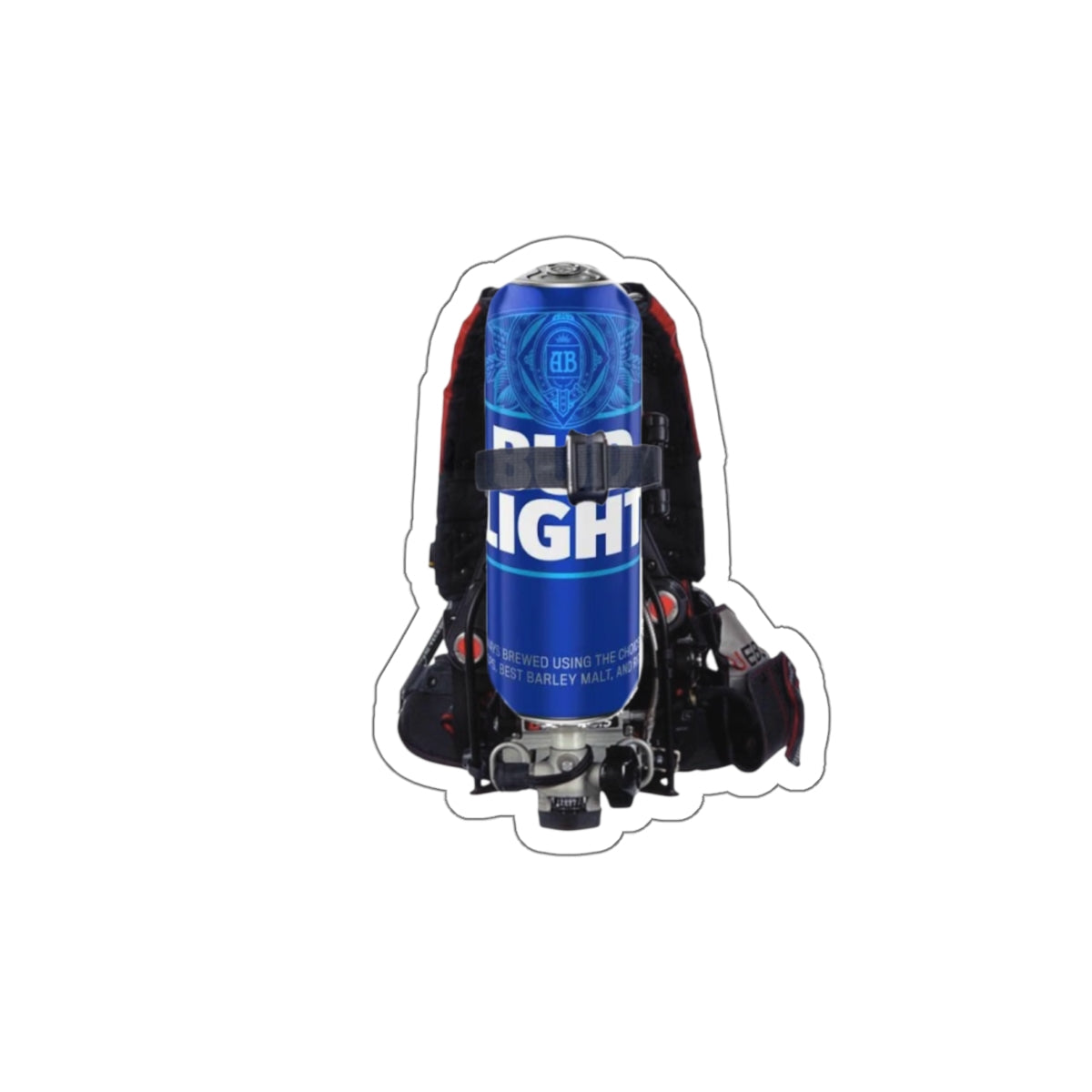 Bud Light Scott X3 Sticker