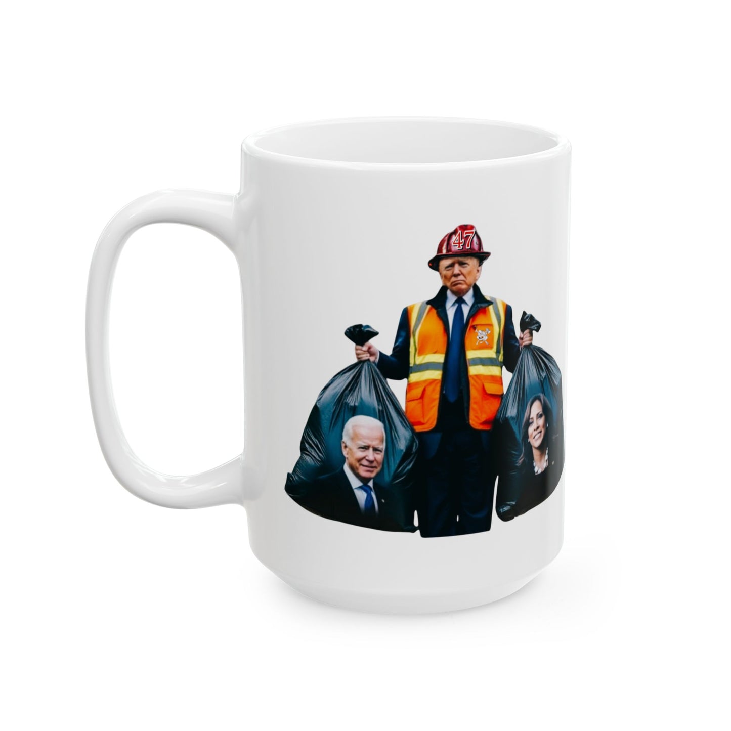 Taking out the trash! Ceramic Mug, (11oz, 15oz)