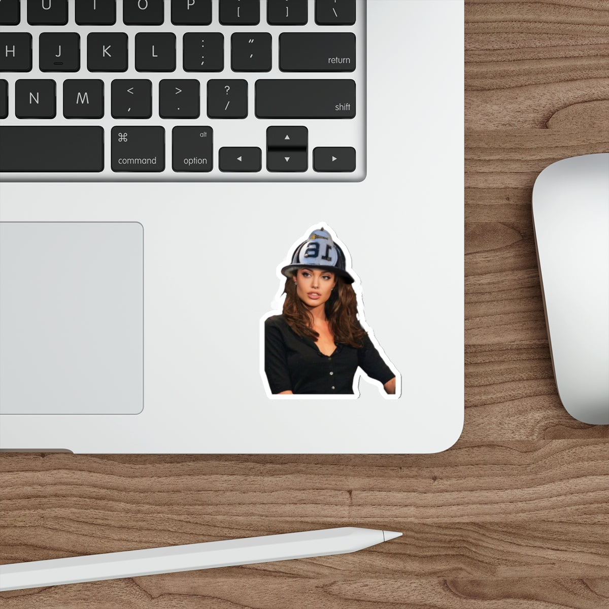 Angelina Jolie Die-Cut Stickers