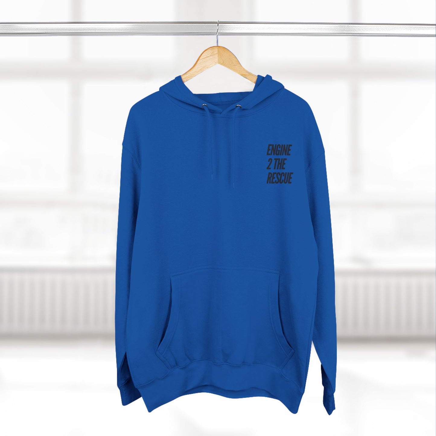 Shorsey Three-Panel Fleece Hoodie