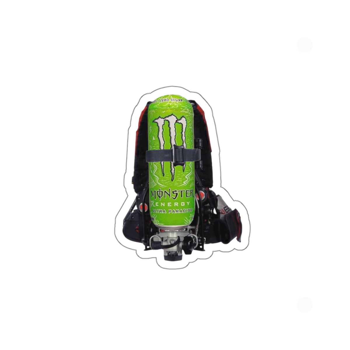 Green Monster Scott X3 Sticker