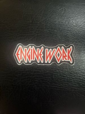 Red & Black Engine work