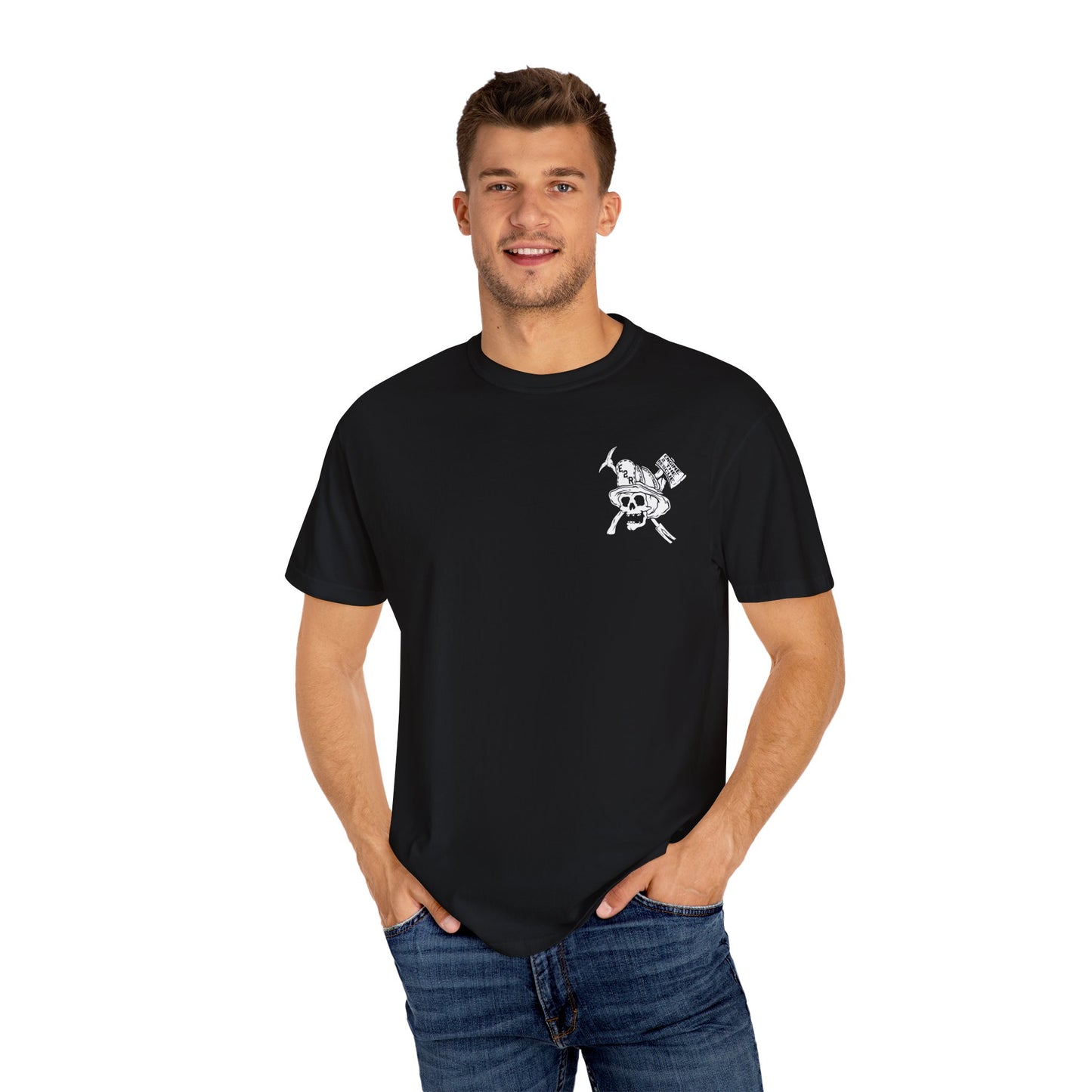 Support Your Local Engine Co. Unisex Cotton Crew Tee