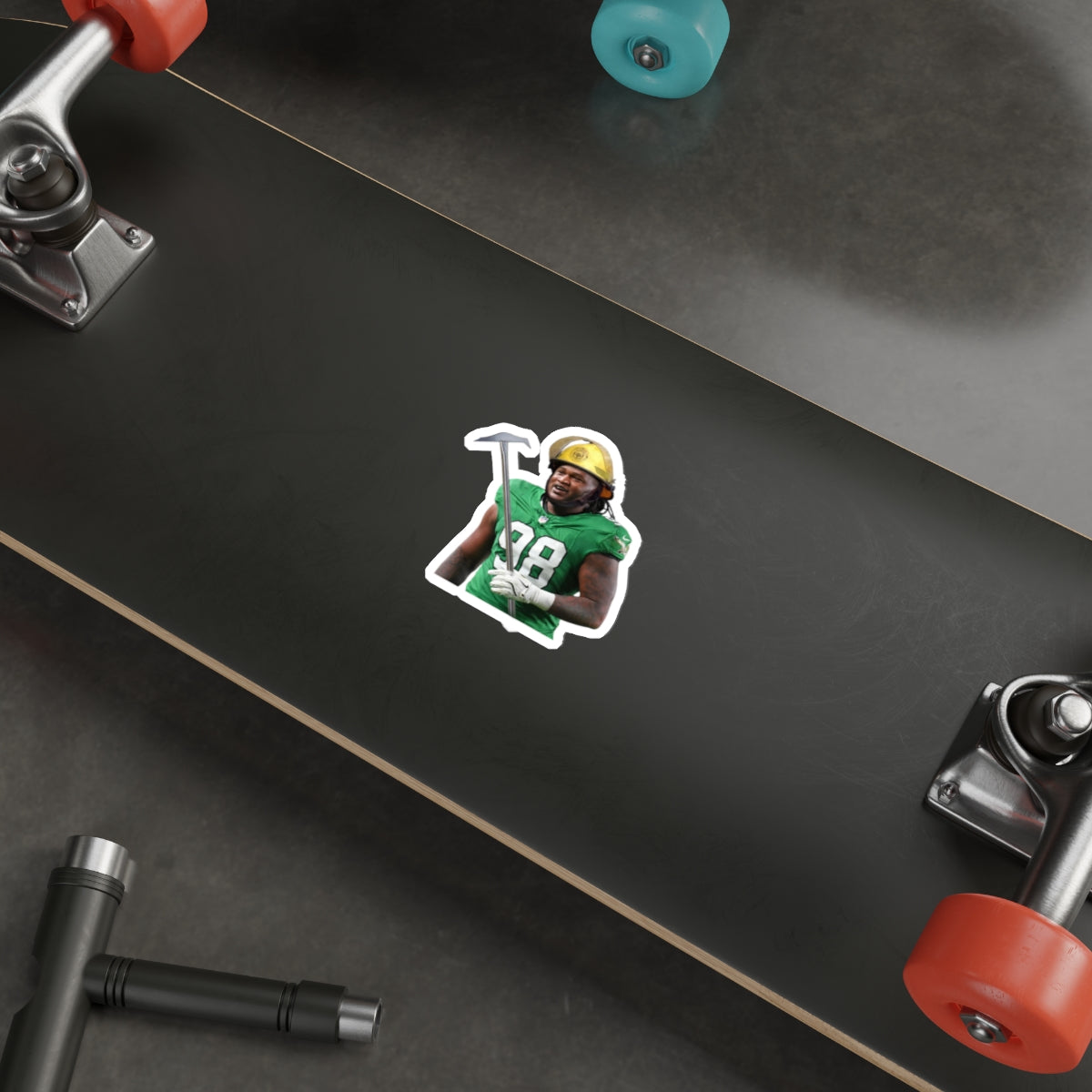 Jalen Carter Die-Cut Stickers