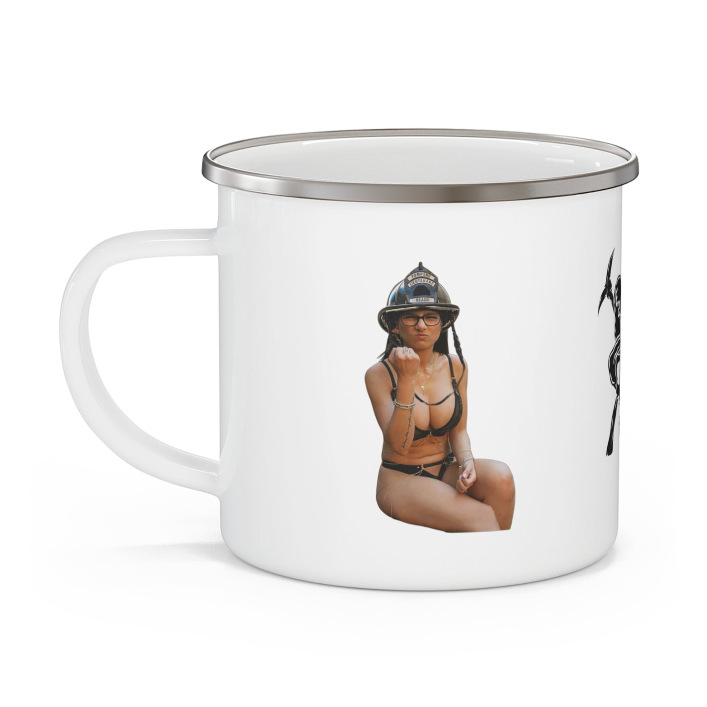 Mia Enamel Camping Mug