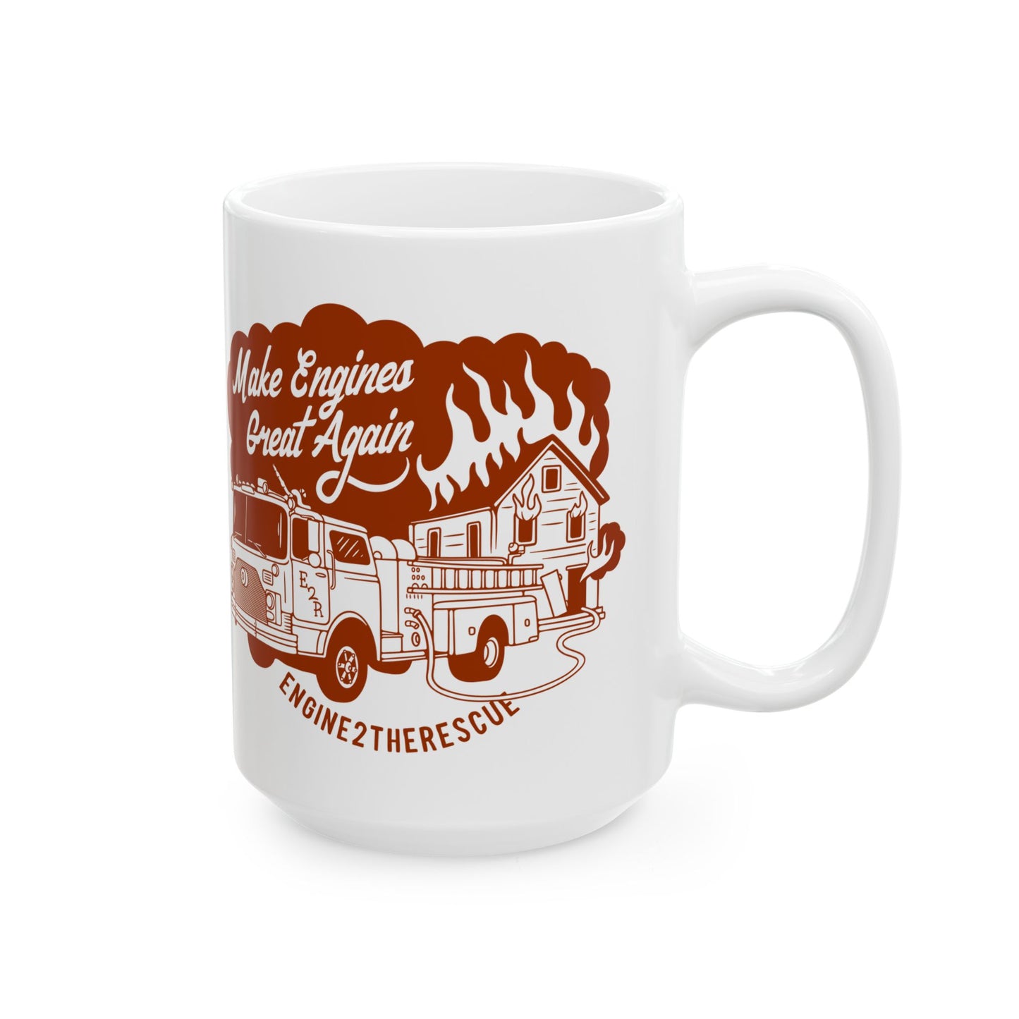 Make Engines Great Again! Ceramic Mug, (11oz, 15oz)