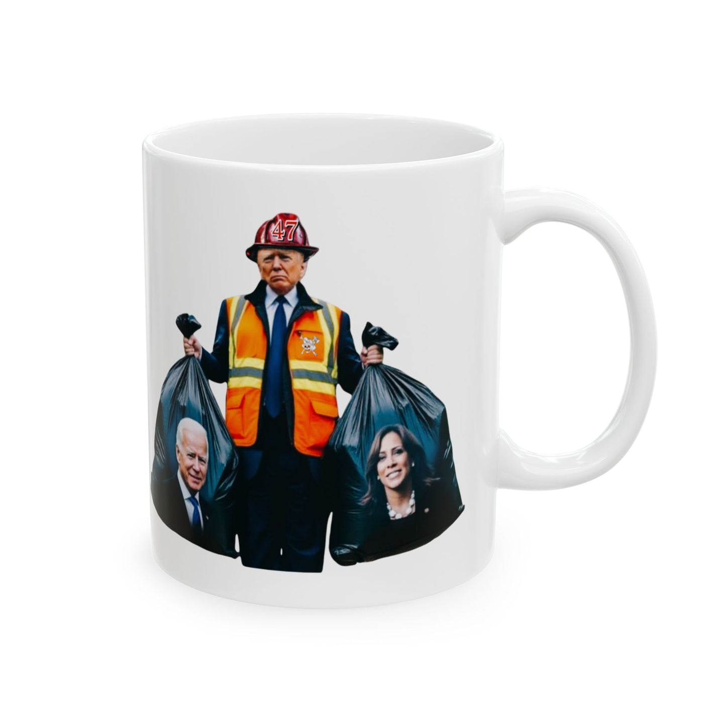 Taking out the trash! Ceramic Mug, (11oz, 15oz)