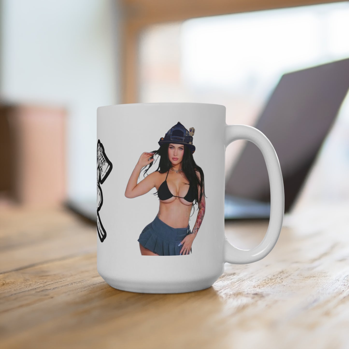 Tatted Fox Mug 15oz