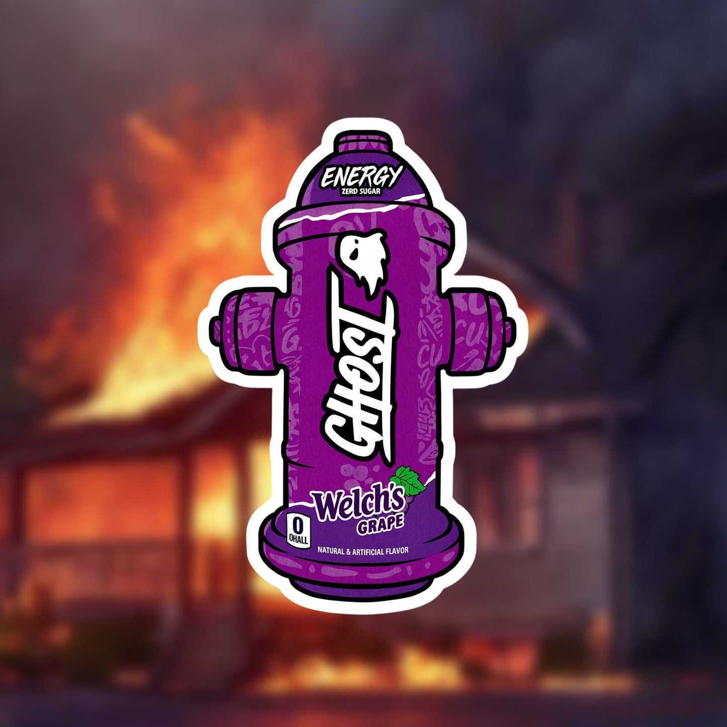 Ghost Grape Hydrant