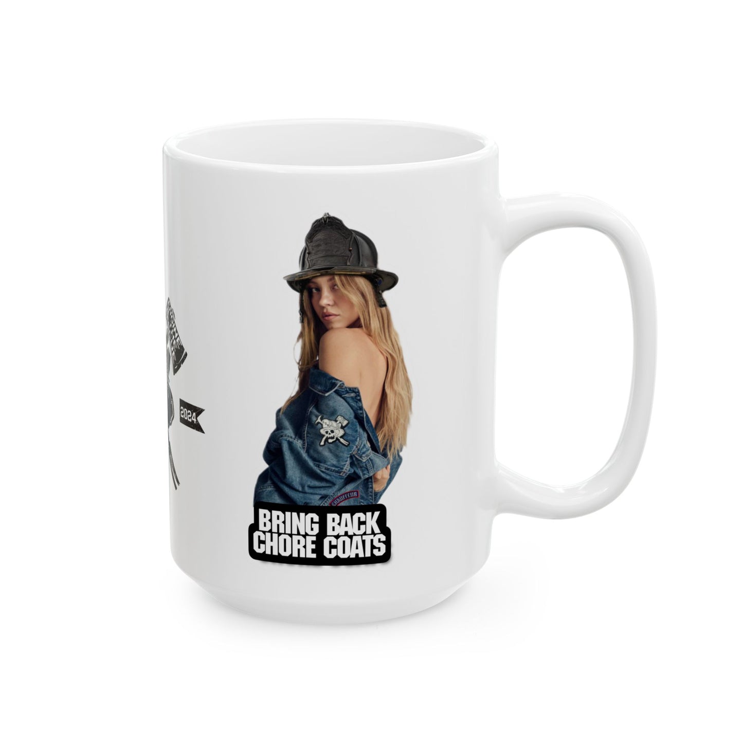 Bring back Chore Coats! Ceramic Mug, (11oz, 15oz)