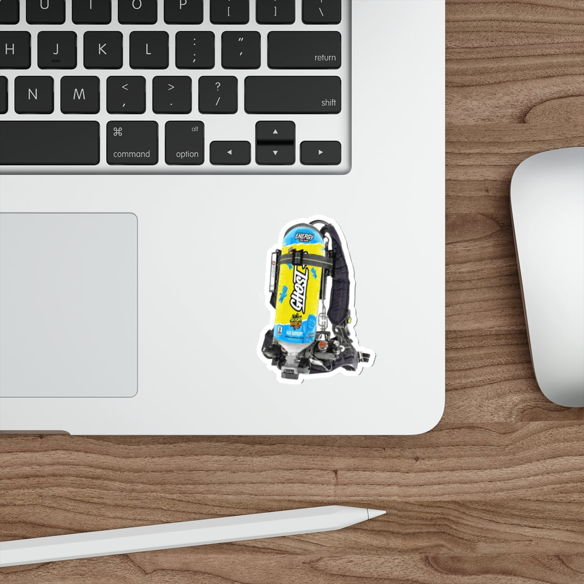 Sour Patch Blue Ras Scott Wire Die-Cut Stickers
