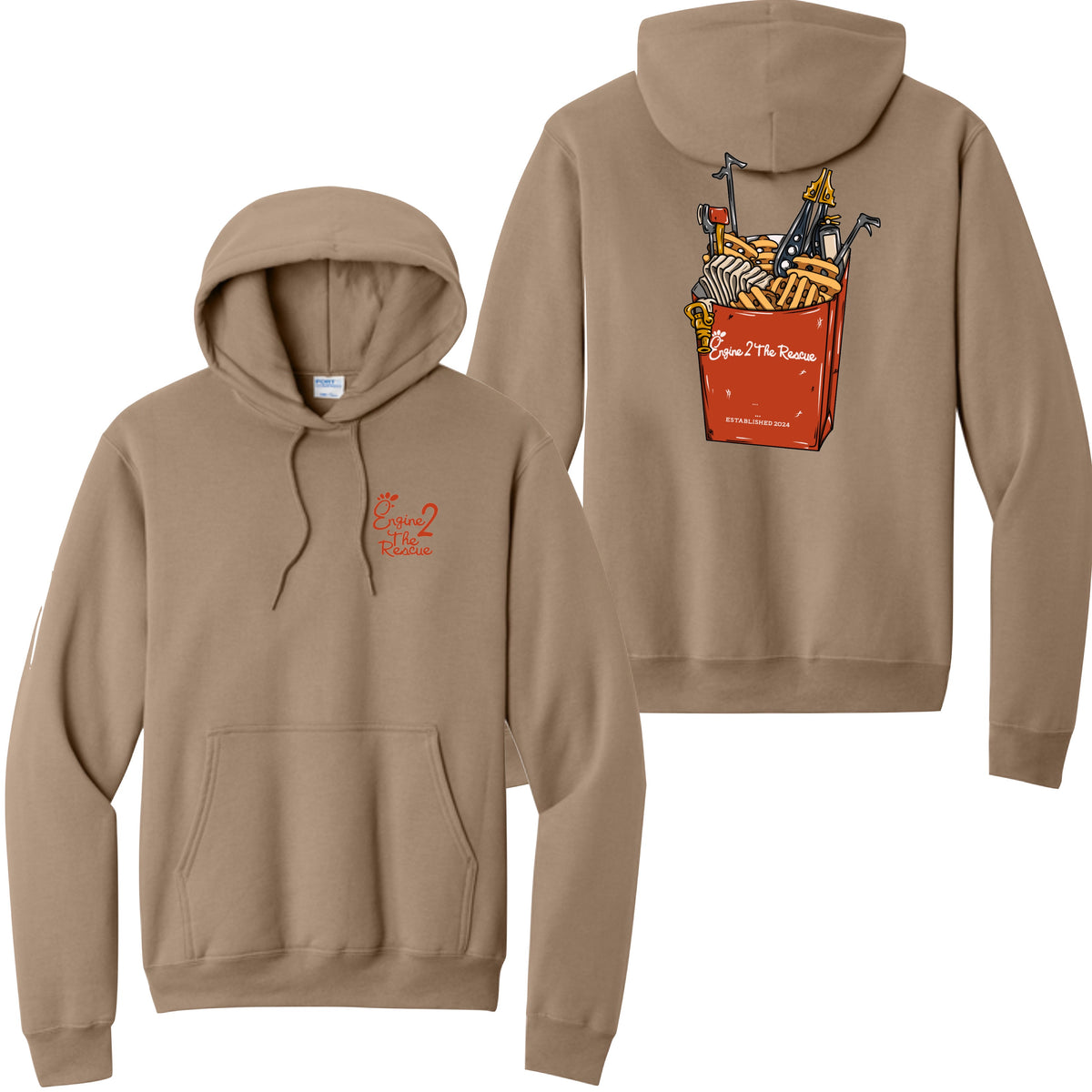 Chic 2 the rescue hoodie