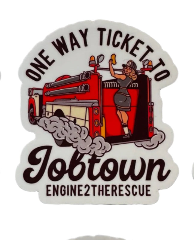 STICKERS – ENGINE 2 THE RESCUE