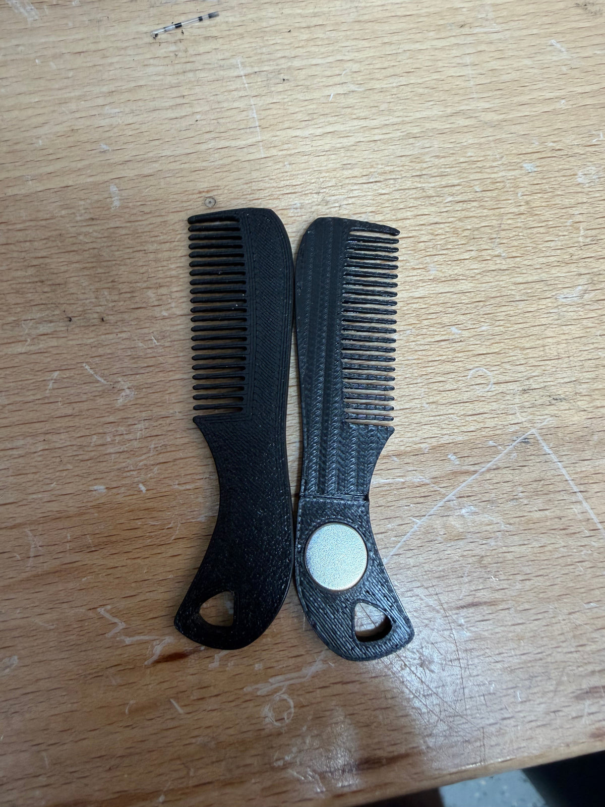 The Stache Stash — Magnetic Mustache Combs, 10-Pack