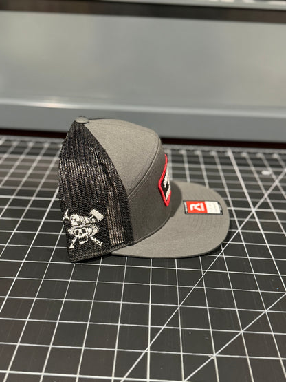 Support Your Local FOOLS Chapter charcoal and Black R168 7 Panel