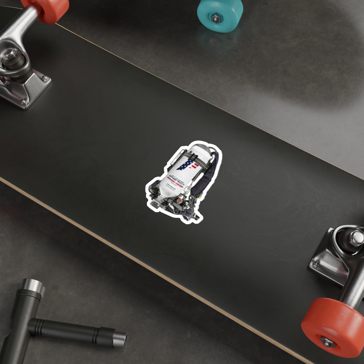 1st PHORM Screamin Freedom Scott Wire Die-Cut Stickers