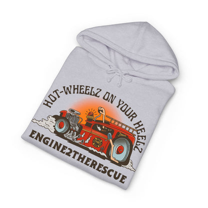On Your Heels Unisex Heavyweight Hooded Sweatshirt