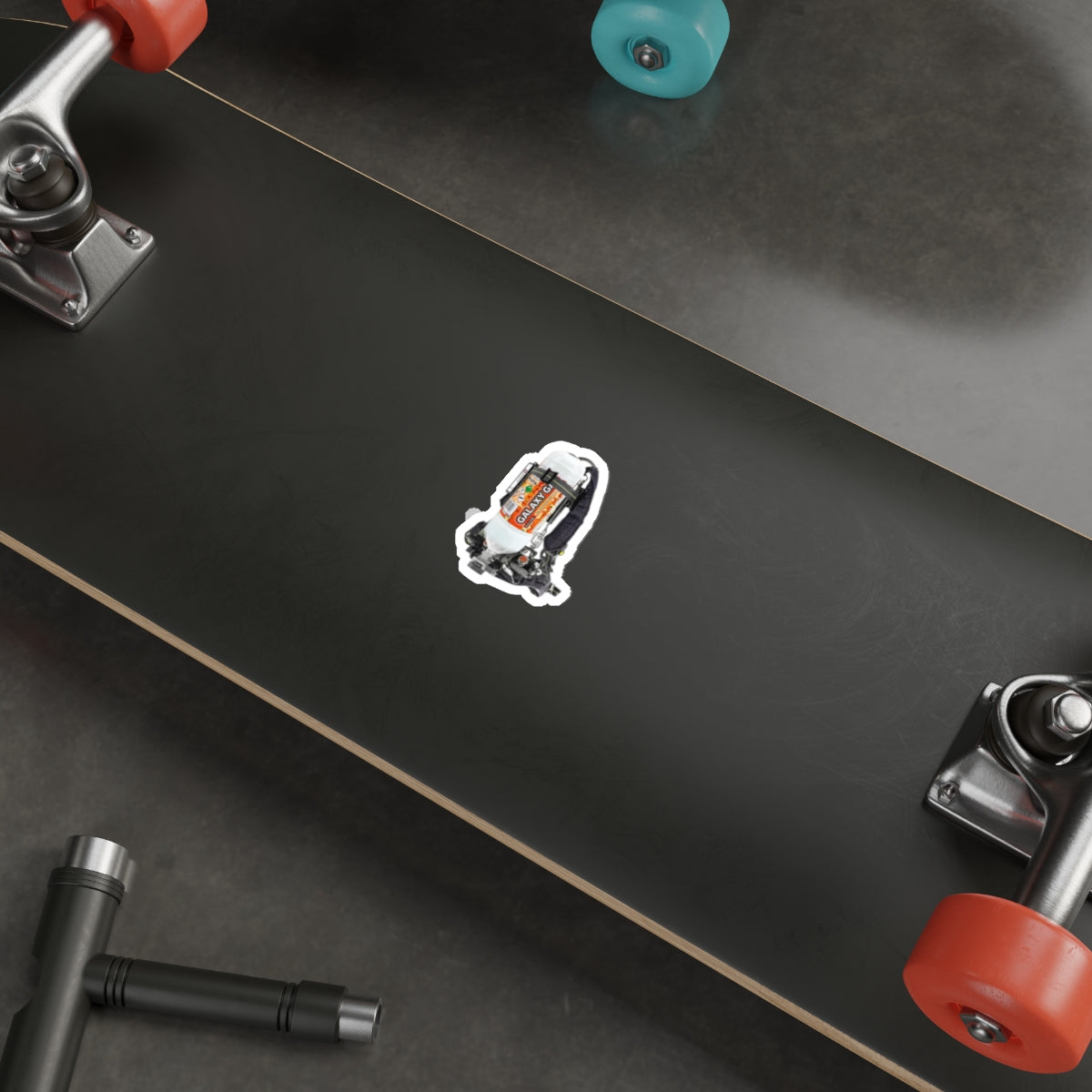 Galaxy Gas Scott Wire Sticker