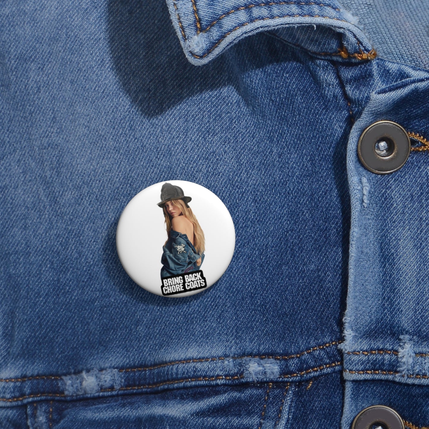 Bring Back Chore Coats Button