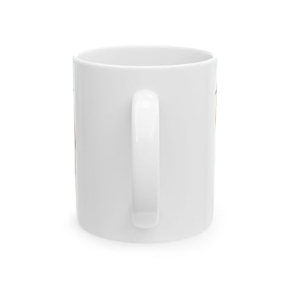 Dunne Green Ceramic Mug, (11oz, 15oz)