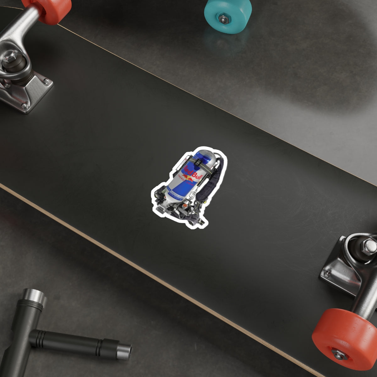 Redbull Scott Wire Die-Cut Stickers