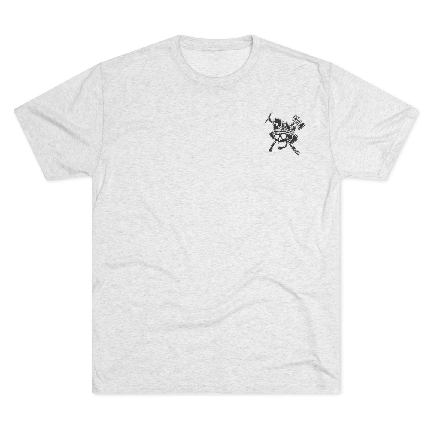 E2R Skull Tri-Blend Crew Tee