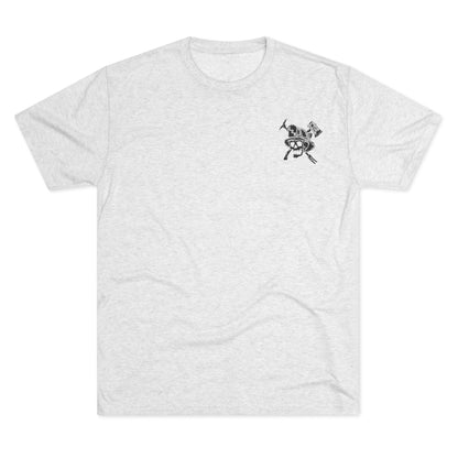 E2R Skull Tri-Blend Crew Tee